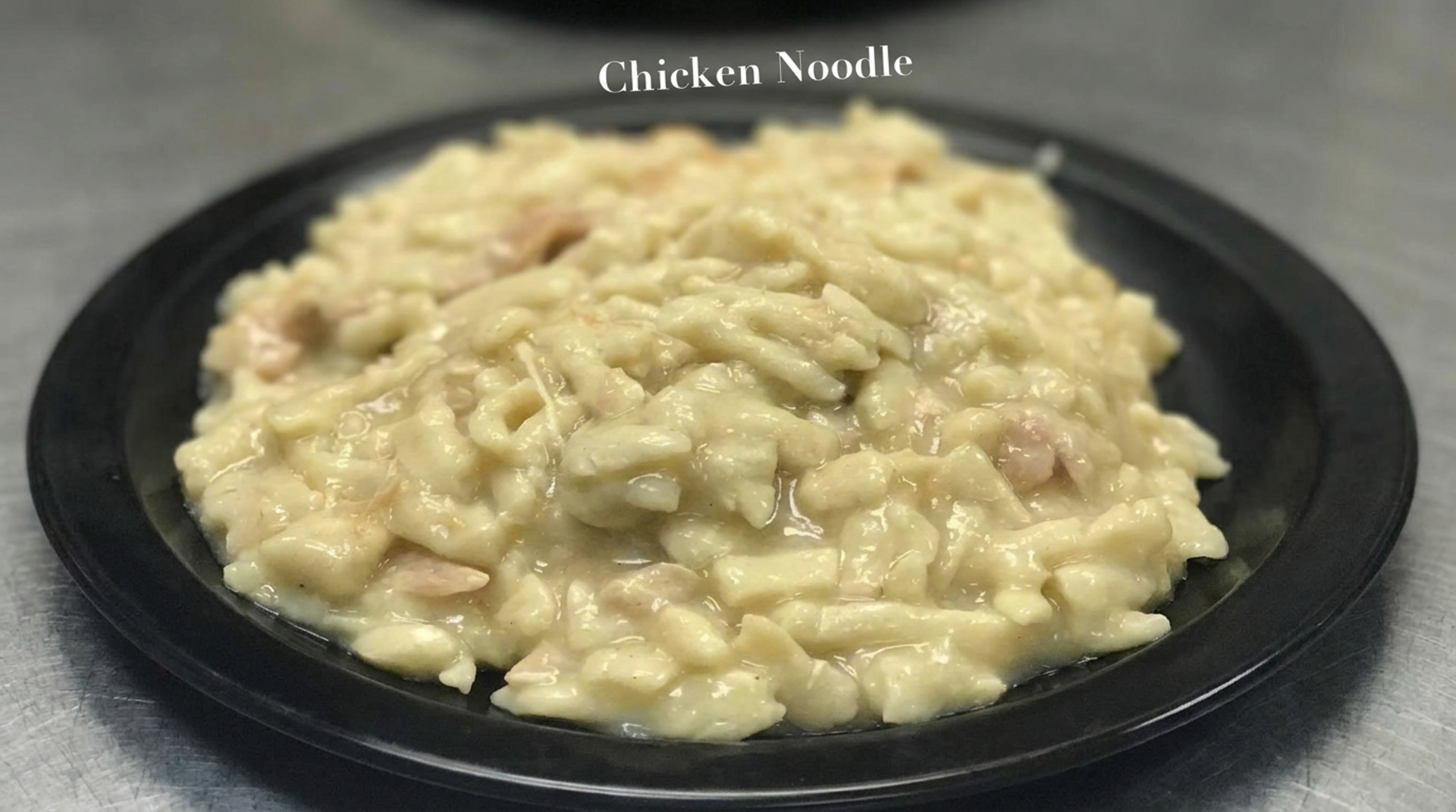 Chicken and noodles