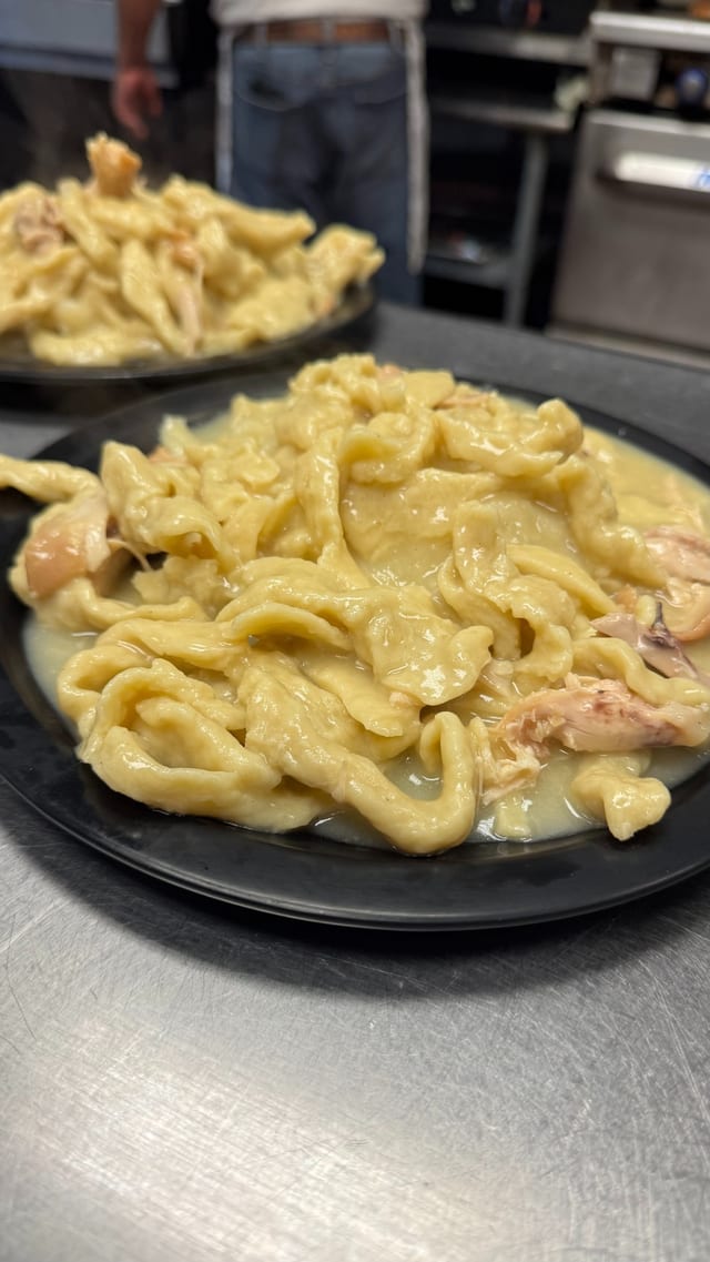Chicken & Noodles.