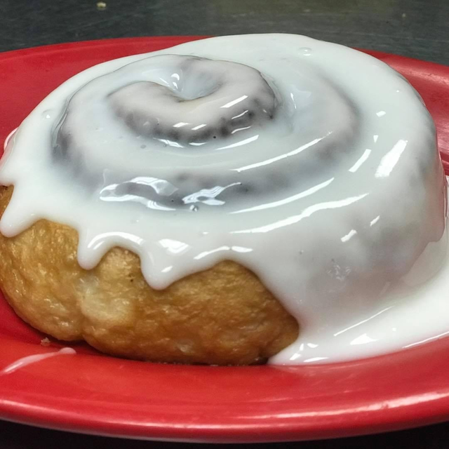 Giant Cinnamon Roll.