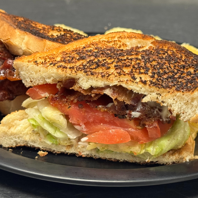 Bacon Lettuce & Tomato Sandwich.