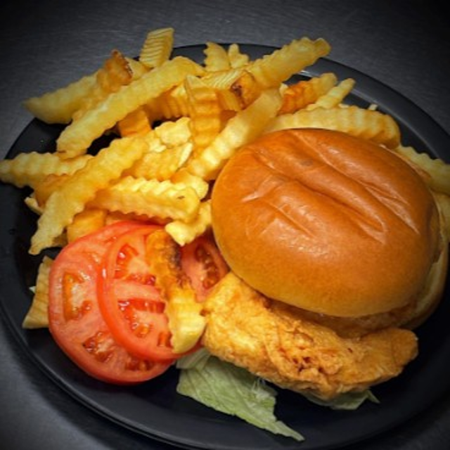 Breaded Chicken Filet Sandwich.